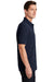 Port & Company KP1500 Mens Stain Resistant Short Sleeve Polo Shirt Navy Blue Side