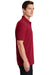 Port & Company KP1500 Mens Stain Resistant Short Sleeve Polo Shirt Red Side