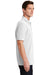 Port & Company KP1500 Mens Stain Resistant Short Sleeve Polo Shirt White Side