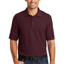 Port & Company Mens Core Stain Resistant Short Sleeve Polo Shirt - Athletic Maroon - Closeout