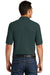 Port & Company KP155 Mens Core Stain Resistant Short Sleeve Polo Shirt Dark Green Back