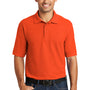 Port & Company Mens Core Stain Resistant Short Sleeve Polo Shirt - Orange - Closeout