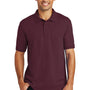 Port & Company Mens Core Stain Resistant Short Sleeve Polo Shirt - Athletic Maroon