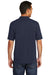 Port & Company KP55 Mens Core Stain Resistant Short Sleeve Polo Shirt Navy Blue Back