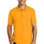 Port & Company Mens Core Stain Resistant Short Sleeve Polo Shirt - Gold