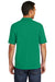 Port & Company KP55 Mens Core Stain Resistant Short Sleeve Polo Shirt Kelly Green Back