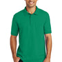 Port & Company Mens Core Stain Resistant Short Sleeve Polo Shirt - Kelly Green