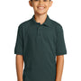 Port & Company Youth Core Stain Resistant Short Sleeve Polo Shirt - Dark Green