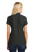 Port Authority L100 Womens Core Classic Short Sleeve Polo Shirt Black Back