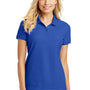 Port Authority Womens Core Classic Short Sleeve Polo Shirt - True Royal Blue