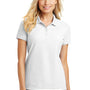 Port Authority Womens Core Classic Short Sleeve Polo Shirt - White