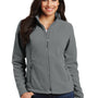 Port Authority Womens Full Zip Fleece Jacket - Deep Smoke Grey