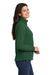Port Authority L217 Womens Full Zip Fleece Jacket Forest Green Side