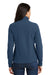 Port Authority L217 Womens Full Zip Fleece Jacket Insignia Blue Back