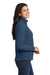 Port Authority L217 Womens Full Zip Fleece Jacket Insignia Blue Side