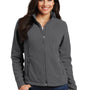 Port Authority Womens Full Zip Fleece Jacket - Iron Grey
