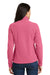 Port Authority L217 Womens Full Zip Fleece Jacket Pink Blossom Back