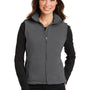 Port Authority Womens Full Zip Fleece Vest - Iron Grey