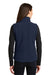 Port Authority L219 Womens Full Zip Fleece Vest Navy Blue Back