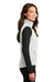 Port Authority L219 Womens Full Zip Fleece Vest White Side