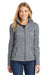 Port Authority L231 Womens Full Zip Fleece Jacket Grey Front