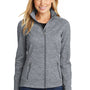 Port Authority Womens Full Zip Fleece Jacket - Grey