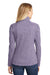 Port Authority L231 Womens Full Zip Fleece Jacket Purple Back