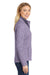 Port Authority L231 Womens Full Zip Fleece Jacket Purple Side