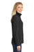 Port Authority L233 Womens Summit Full Zip Fleece Jacket Black Side