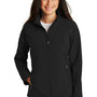 Port Authority Womens Core Wind & Water Resistant Full Zip Jacket - Black