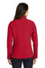 Port Authority L317 Womens Core Wind & Water Resistant Full Zip Jacket Red Back