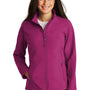 Port Authority Womens Core Wind & Water Resistant Full Zip Jacket - Very Berry Purple