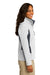 Port Authority L318 Womens Core Wind & Water Resistant Full Zip Jacket White/Grey Side