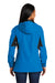 Port Authority L322 Womens Cascade Waterproof Full Zip Hooded Jacket Imperial Blue/Black Back