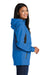 Port Authority L322 Womens Cascade Waterproof Full Zip Hooded Jacket Imperial Blue/Black Side