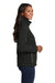 Port Authority L324 Womens Welded Wind & Water Resistant Full Zip Jacket Black Side