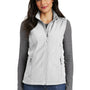 Port Authority Womens Core Wind & Water Resistant Full Zip Vest - Marshmallow White
