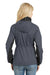 Port Authority L330 Womens Core Wind & Water Resistant Full Zip Jacket Battleship Grey/Black Back