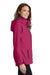 Port Authority L333 Womens Torrent Waterproof Full Zip Hooded Jacket Fuchsia Pink Side