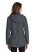 Port Authority L333 Womens Torrent Waterproof Full Zip Hooded Jacket Grey Back