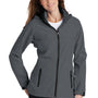 Port Authority Womens Torrent Waterproof Full Zip Hooded Jacket - Magnet Grey