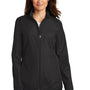 Port Authority Womens Zephyr Wind & Water Resistant Full Zip Jacket - Black