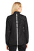 Port Authority L345 Womens Zephyr Reflective Hit Wind & Water Resistant Full Zip Jacket Black Back