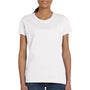 Fruit Of The Loom Womens HD Jersey Short Sleeve Crewneck T-Shirt - White