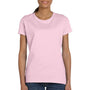 Fruit Of The Loom Womens HD Jersey Short Sleeve Crewneck T-Shirt - Classic Pink
