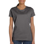 Fruit Of The Loom Womens HD Jersey Short Sleeve Crewneck T-Shirt - Charcoal Grey