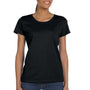 Fruit Of The Loom Womens HD Jersey Short Sleeve Crewneck T-Shirt - Black