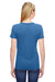 Fruit Of The Loom L3930R Womens HD Jersey Short Sleeve Crewneck T-Shirt Heather Royal Blue Back