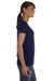 Fruit Of The Loom L39VR Womens HD Jersey Short Sleeve V-Neck T-Shirt Navy Blue Side