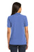 Port Authority L420 Womens Short Sleeve Polo Shirt Blueberry Back